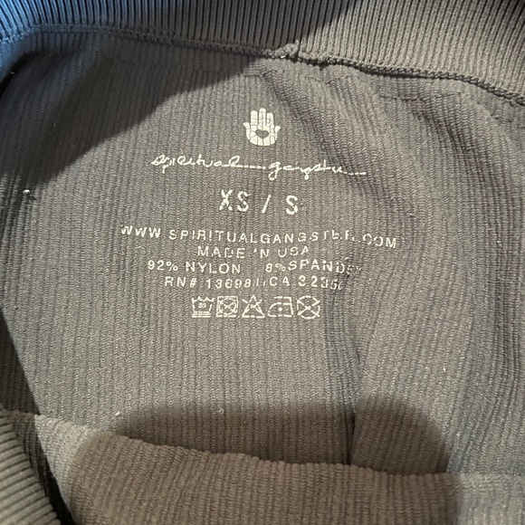 Nylon workout leggings - Picture 3 of 3